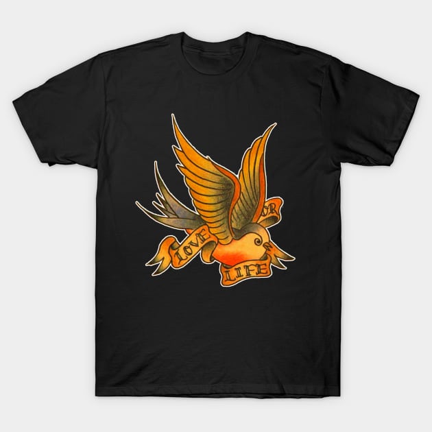 Tattoo Style Design T-Shirt by tattoodesigns